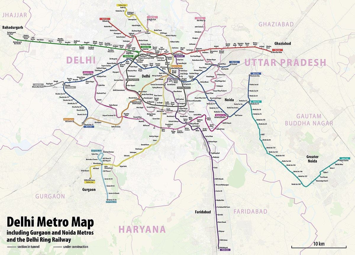 Nehru Enclave Metro station Route, Maps, Nearby Landmarks & Popular